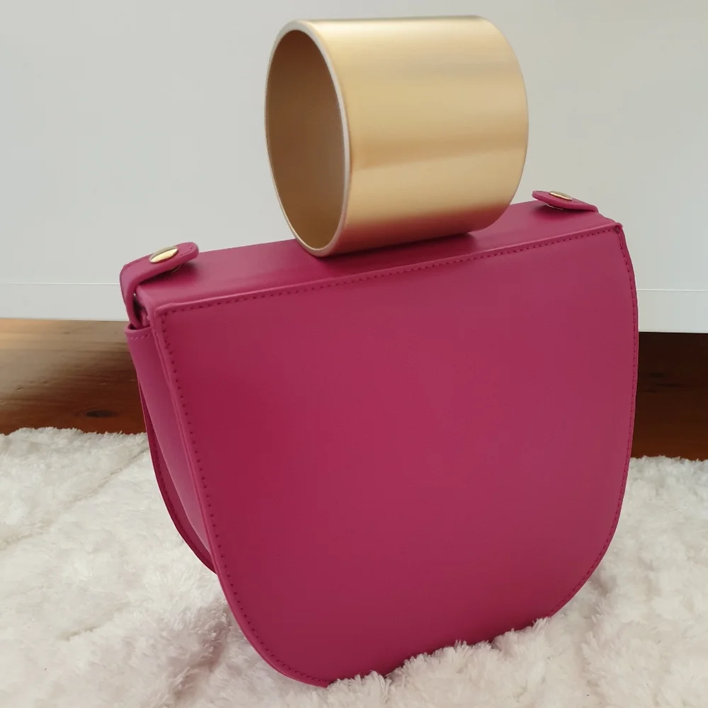 COMPLET LADIES FUSHIA BAG - Picture 2 of 5